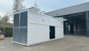 Cas client : un container acoustique pour une centrale de trigénération 1 Container Airopta