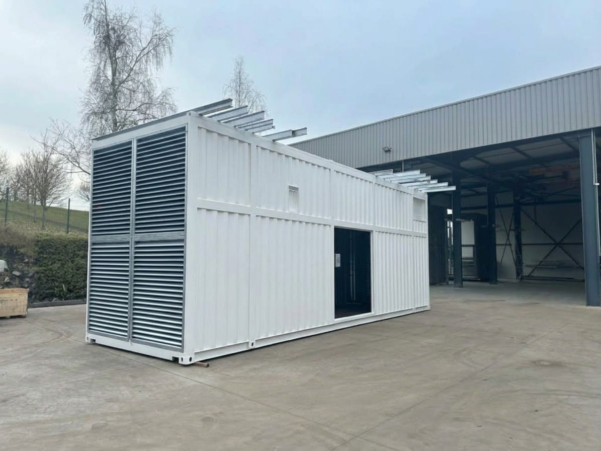 Cas client&nbsp;: un container acoustique pour une centrale de trigénération